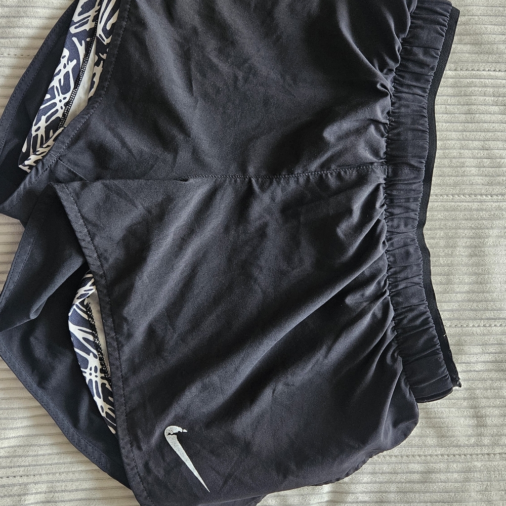 Nike Black Athletic Running Shorts